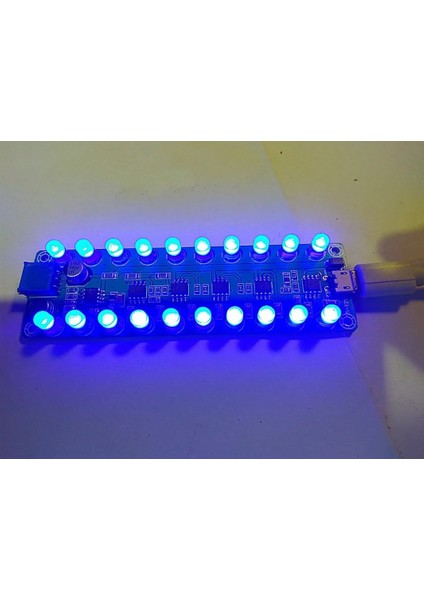 Yeşil Stil Ses Kontrolü Indüksiyon Güç Amplifikatörü Spektrum Ses Seviyesi Ölçer LED Göstergesi Yanıp Sönen Melodi Işığı Ses Arkadaşı Kırmızı Yeşil (Yurt Dışından) modelleri