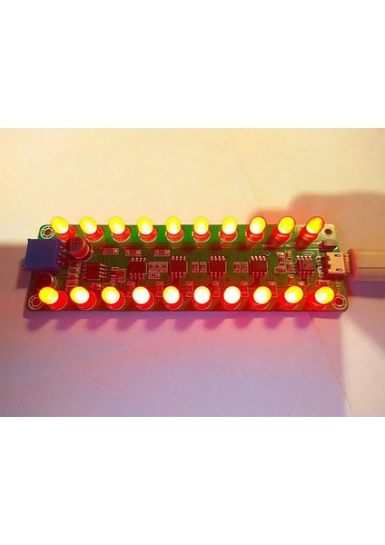 Yeşil Stil Ses Kontrolü Indüksiyon Güç Amplifikatörü Spektrum Ses Seviyesi Ölçer LED Göstergesi Yanıp Sönen Melodi Işığı Ses Arkadaşı Kırmızı Yeşil (Yurt Dışından) fırsatları