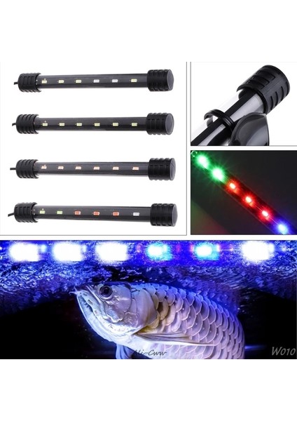 Mavibeyaz Tarzı 3.5W Dalgıç Su Geçirmez Akvaryum Balık Tankı LED Işık Bar Lamba Şeridi Ab Tak M09 (Yurt Dışından)