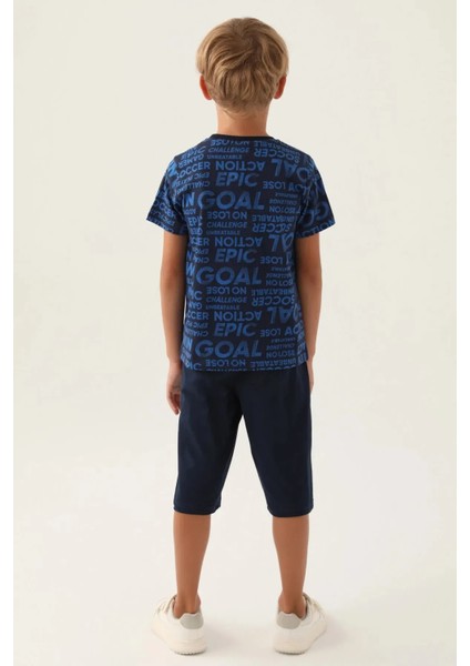 %100 Pamuk Erkek Çocuk Kapri Takım 3343 indirimleri