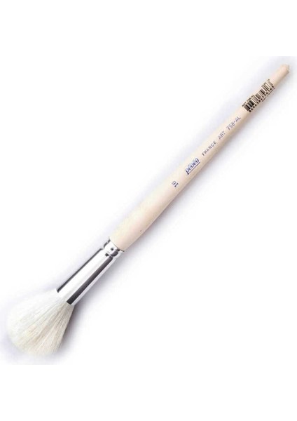Ponpon Mop Fırça Beyaz Keçi Kılı Seri 758 Al No 16 modelleri