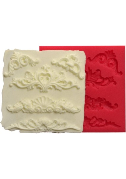 Silikon Dekor Set 5'li Kalıp