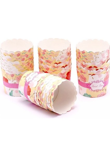 Desenli Karton Kapsül 40 Lı