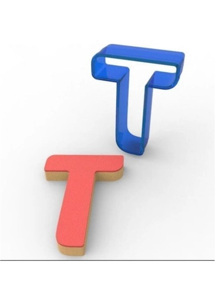 Harf Polikarbon Kurabiye Kalıbı 8x6 cm fiyatları