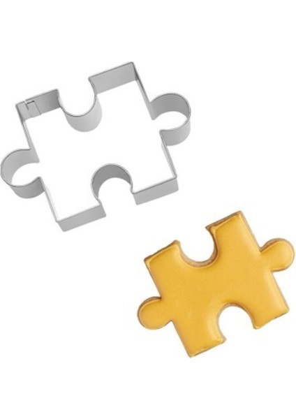 Puzzle Kurabiye Kalıbı 8.5 cm x 7 cm