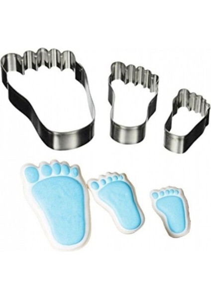 Ayak Metal Kalıp Set 3 Lü