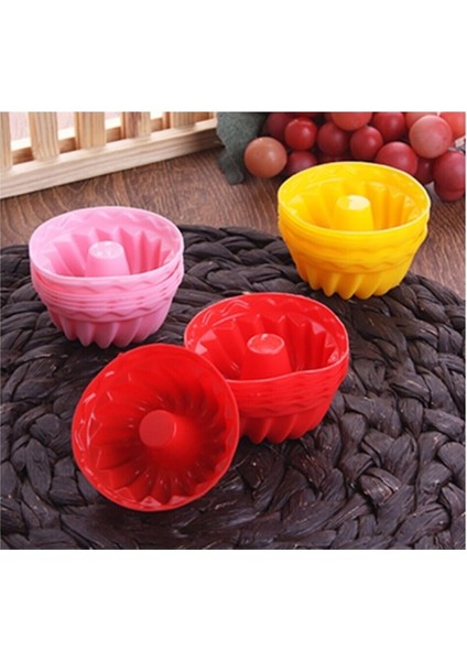 6lı Silikon Açelya Mini Kek Kalıbı 7,5 cm fiyatları