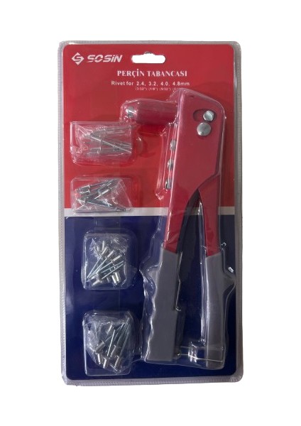 Perçin Tabancası 240 mm Vakumlu