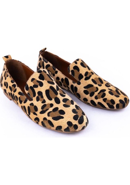 Hakiki Deri Sade Leopar Babet Leopar 1532