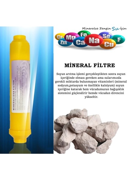 Su Arıtma Cihazı Mineral Takviye Filtresi fiyatları