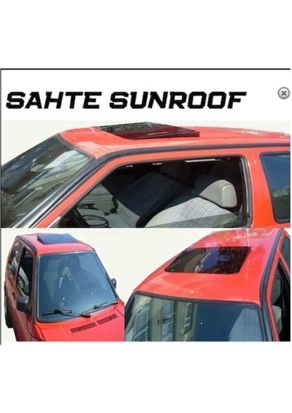 Yalancı Sunroof Çakma Sunroof 1.sınıf Piano Black fiyatları