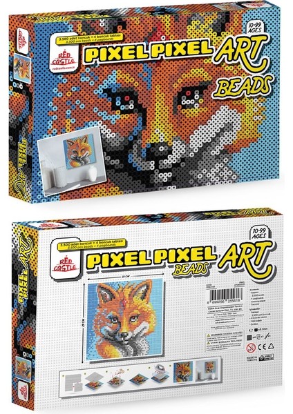 Yetişkin Boncuk Aktivite Seti(Tilki)-Fox Actıvıty Art Beads PPA01-01