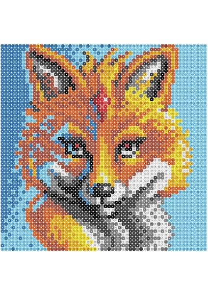 Yetişkin Boncuk Aktivite Seti(Tilki)-Fox Actıvıty Art Beads PPA01-01