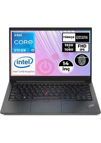 Thinkpad E14 Gen 4 Intel Core I5-1235U 24GB 1tb SSD 14" Fhd Freedos Taşınabilir Bilgisayar 21E4S2WTTX 007