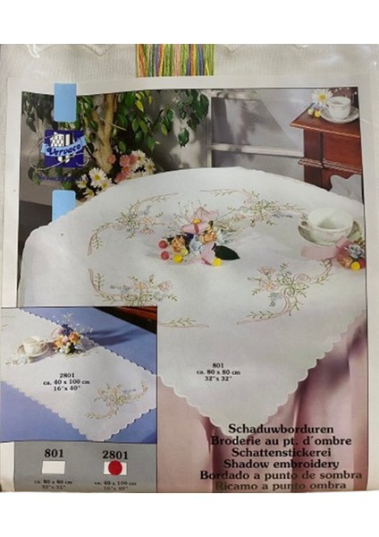 Işlemelik Masa Örtüsü Kiti 40*100 cm 2801