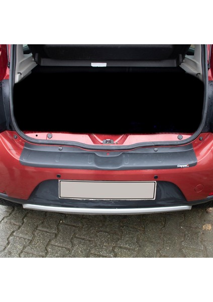 Dacia Sandero Arka Tampon Eşiği Koruma (Abs) Mat Siyah 2012 ve Sonrası