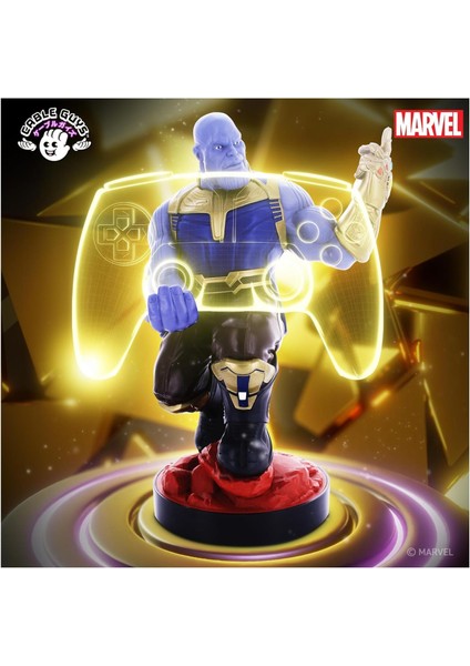 Cable Guys Marvel The Infinity Saga Thanos Dualsense Dualshock Oyun Kolu Tutucu Telefon Uyumlu Cable Guys Lisanslı Orijinal