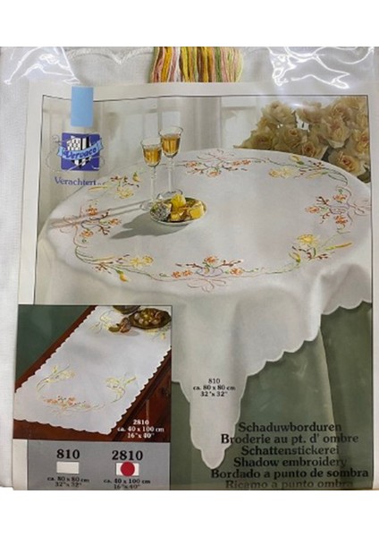 Işlemelik Masa Örtüsü Kiti 40*100 cm 2810