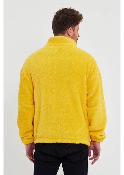 Sarı Erkek Hırkası, Fermuarlı Hırka, Peluş Hırka, Oversize Hırka indirimleri