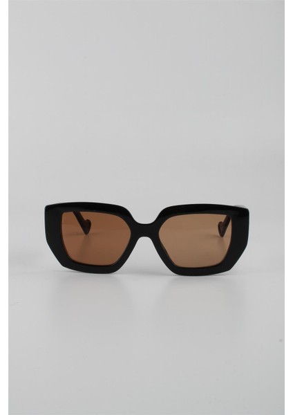 Kahverengi UV400 Filtre Kadın Güneş Gözlüğü G24FT1253R02