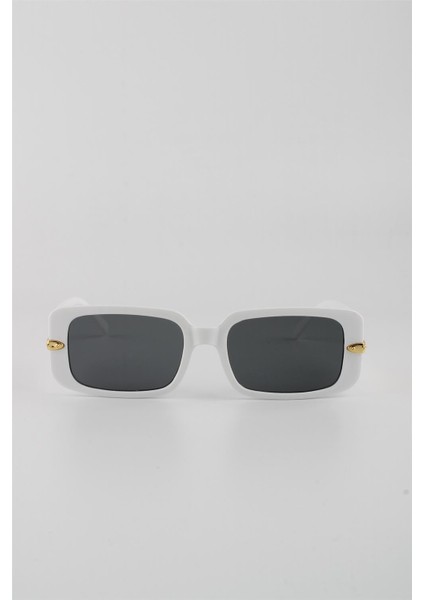 Beyaz UV400 Filtre Kadın Güneş Gözlüğü G24FT8R02