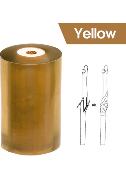 Sarı Stil 9cm Pe Aşılama Bandı Genişliği Sarı Aşılama Bandı Gerilebilir Bitkiler Onarım Filmleri Kendinden Yapışkanlı Çiçek Meyve Ağacı Poli Tomurcuklanma (Yurt Dışından) fiyatları