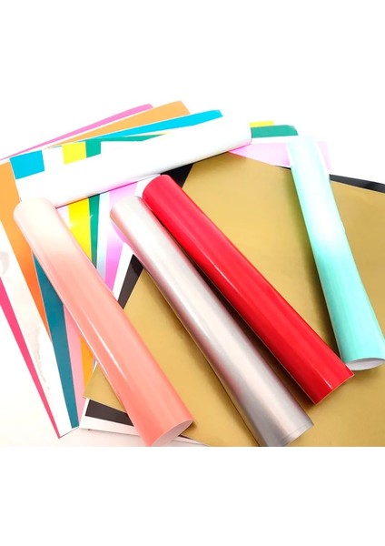 No.23 Stili 30CMX150CM Çok Renkli Yapışkanlı El Sanatları Kalıcı Vinil Rulo Tasarım Yazı Filmi Kupa Camı Çıkartma Noel Kartı Dıy Kendinden Yapışkanlı Film (Yurt Dışından) fırsatları