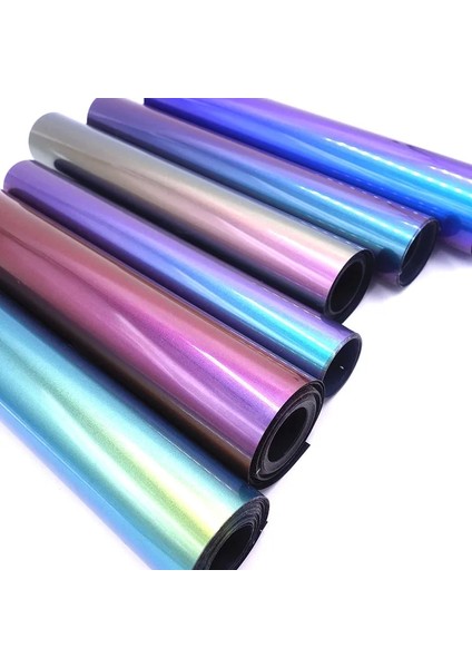 No.4 Stili 1 Rulo 10 "cm Lazer Metalik Senfoni Isı Transferi Vinil Hologram Gökkuşağı Pu Basın T-Shirt Demir On Htv Filmi (Yurt Dışından) modelleri