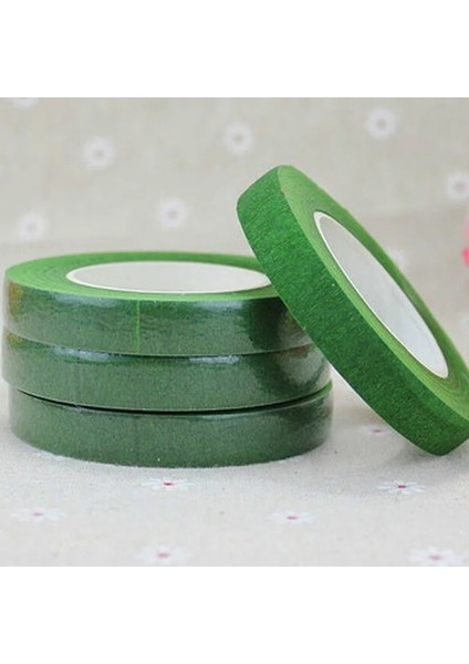 Yeşil Stil 13MM Dıy Yeni Zanaat Yapay Ipek Çiçek 2 Rulo 30 M Kendinden Yapışkanlı Yeşil Kağıt Bant Aşılama Filmi Çiçek Kök Çelenk Çelenkler (Yurt Dışından) fırsatları