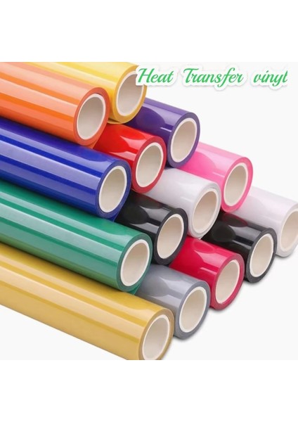 Beyaz Stil 30,5CMX20CM Pu Isı Transferi Vinil Rulo Cricut 30.5 cm x cm Dekoratif Film Desen T-Shirt Demir On Htv Baskı (Yurt Dışından) fiyatları