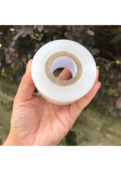 3CMX200M Tarzı 3 cm * 200 M Kreş Aşılama Bandı Rulo Gerilebilir Kendinden Yapışkanlı Parçalanabilir Beyaz Aşılama Bandı Bitki Kravat Bandı Aşılama Film Bandı (Yurt Dışından) modelleri