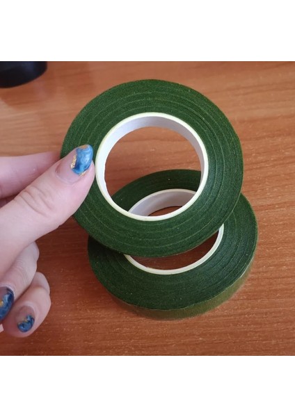 1 Adet Tarzı 13MM 30 M Çiçek Bantlar Kendinden Yapışkanlı Yeşil Kağıt Bant Aşılama Filmi Çiçek Kök Çelenk Çelenkler Dıy Zanaat Yapay Ipek Çiçek (Yurt Dışından)