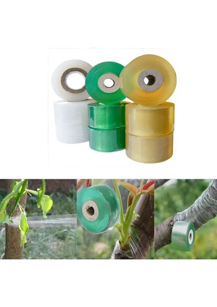 Sarı Stil 4cm Aşılama Bandı Meyve Ağacı Kreş Gerilebilir Bahçe Bandı Bahçe Bağlama Bandı Aşılama Aracı Aksesuarları Tamir Pvc Kravat Bandı (Yurt Dışından) indirimleri