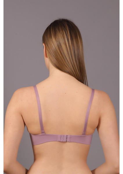 Kadın Lazer Kesim Ince Süngerli Gül Kurusu Hayalet Sütyen C5T4N1O633 fırsatları