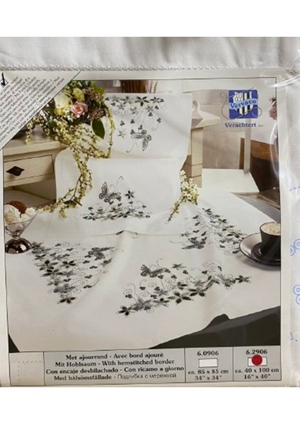 Işlemelik Masa Örtüsü 40*100 cm 6.2906