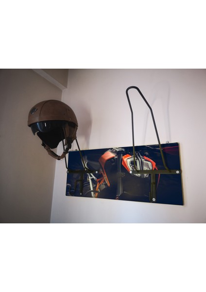 Motosiklet Kask Askısı, Motor Kask Askısı, Kask Askılığı KTMX2V4