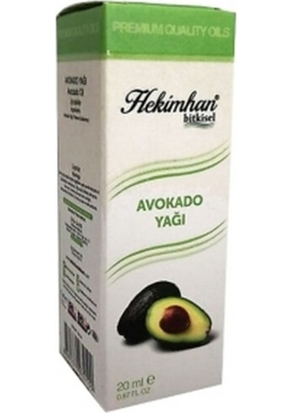 Avokado Yağı 20 ml 6 Adet