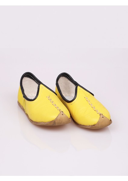 Çocuklar Için El Yapımı Hakiki Deri Yöresel Yemeni Çarıklar modelleri