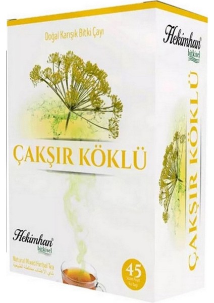 Çakşir Köklü Karışık Çay 45'li Süzen Poşet