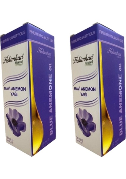 Mavi Anemon Yağı 20 ml 2 Adet