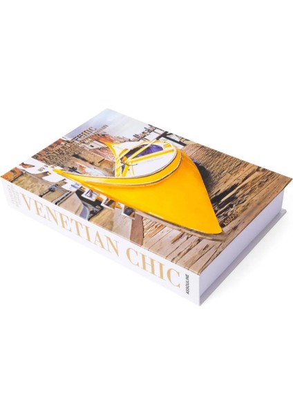 151 Venettıan Chıc Dekoratif Kitap Kutusu
