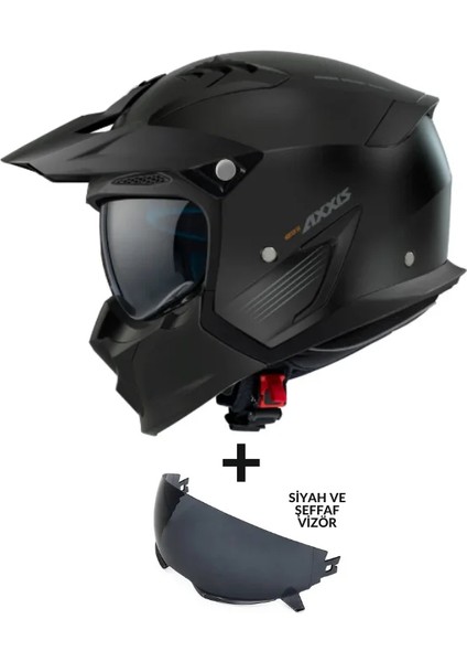 Axxıs Hunter Sv Solıd A1 Matt Black