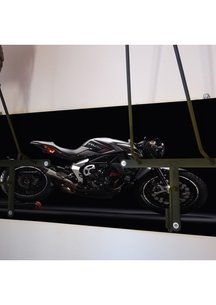 Motosiklet Kask Askısı, Motor Kask Askısı, Kask Askılığı AGUSTAX2V1