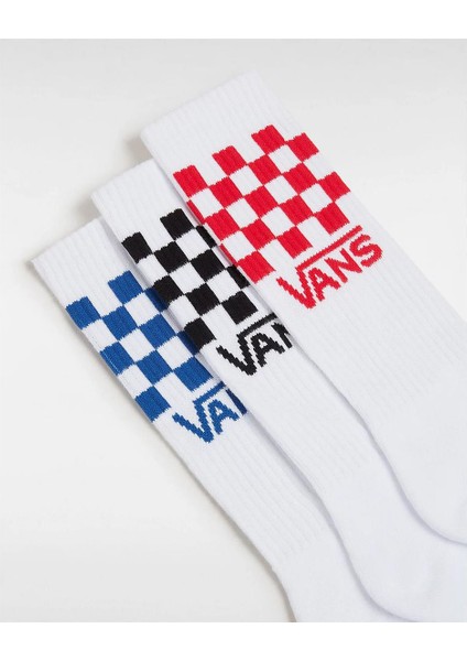 Classic Check Crew Beyaz Erkek Çorap fiyatları