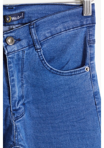 Koyu Mavi Erkek Çocuk Basic Jean Pantolon 12-17 Yaş 17746