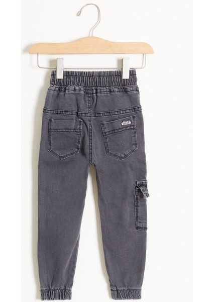 Gri Kargo Cepli Beli Lastikli Erkek Çocuk Jean Pantolon 1-4 Yaş 17752 fırsatları