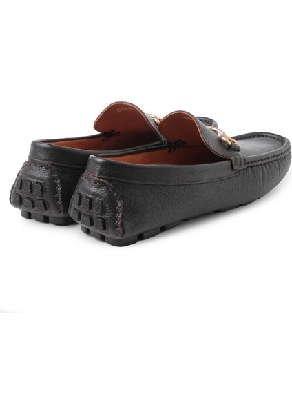 Erkek Oxford ( Klasik) TZ-13324 John May Kahve Kalın Floater fırsatları