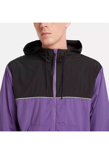 Windbreaker Full-Zip Jacket Royal Purple Erkek Ceket