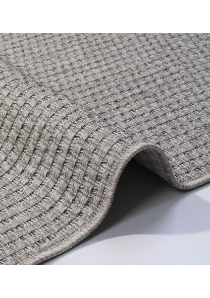 Bolivya B666A Gri Hasır Dokulu Antialerjik Halı Kilim Salon Mutfak Koridor Kesme Yolluk fırsatları