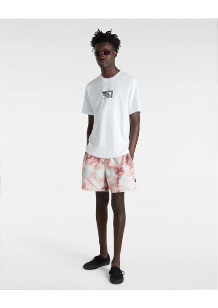 Prımary Prınt Elastıc Boardshort Renkli Erkek Deniz Şortu